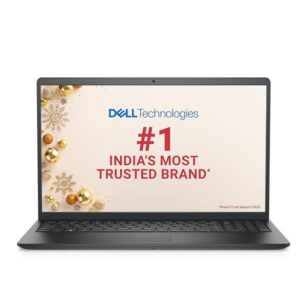 Dell 15 Laptop, Intel Core i3-1115G4 Processor/8GB DDR4/512GB SSD/Intel UHD Graphics/15.6" (39.6cm) FHD 120Hz Refresh, 250 nits/Mobile Connect/Win 11+MSO'21/15 Month McAfee/Black/Thin & Light-1.66kg